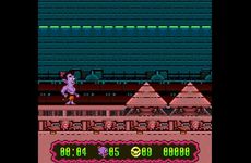 une photo d'Ã©cran de Super Widget sur Nintendo Super Nes
